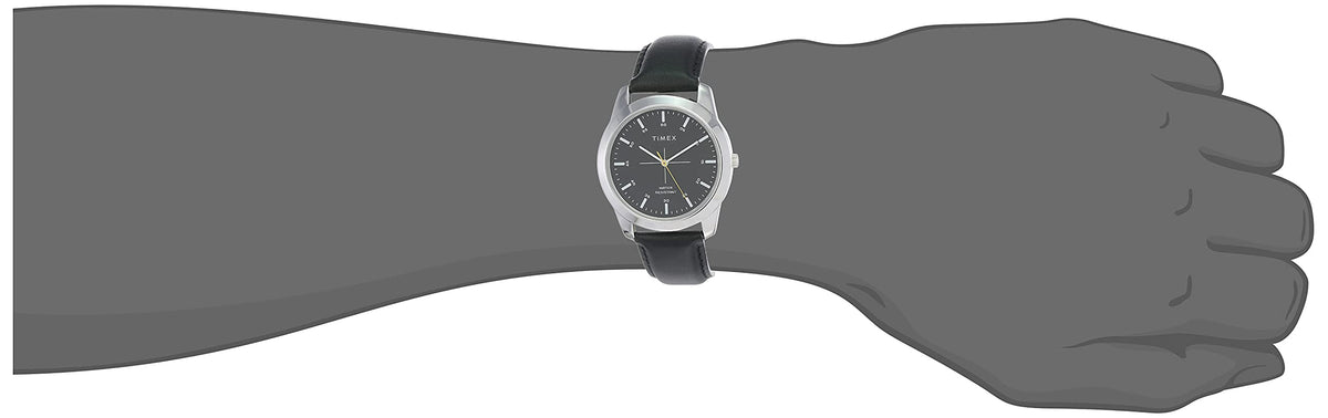 TIMEX Classics Analog Watch for Men with Round Dial & Water Resistant Man's Wrist Watches