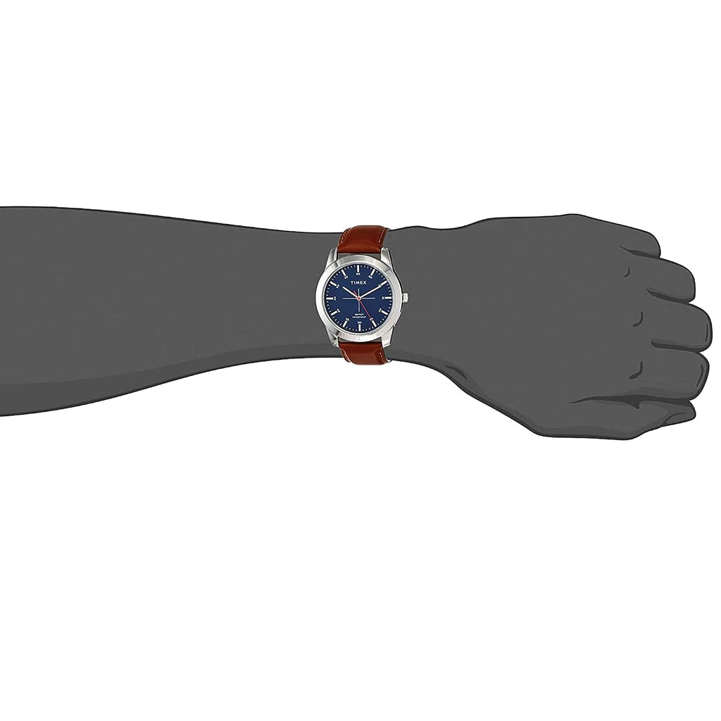 TIMEX Classics Analog Watch for Men with Round Dial & Water Resistant Man's Wrist Watches