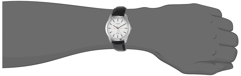 TIMEX Classics Analog Watch for Men with Round Dial & Water Resistant Man's Wrist Watches