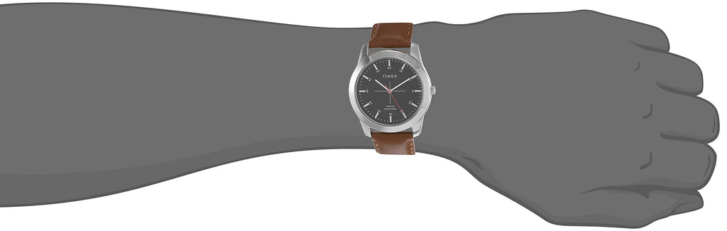 TIMEX Classics Analog Watch for Men with Round Dial & Water Resistant Man's Wrist Watches