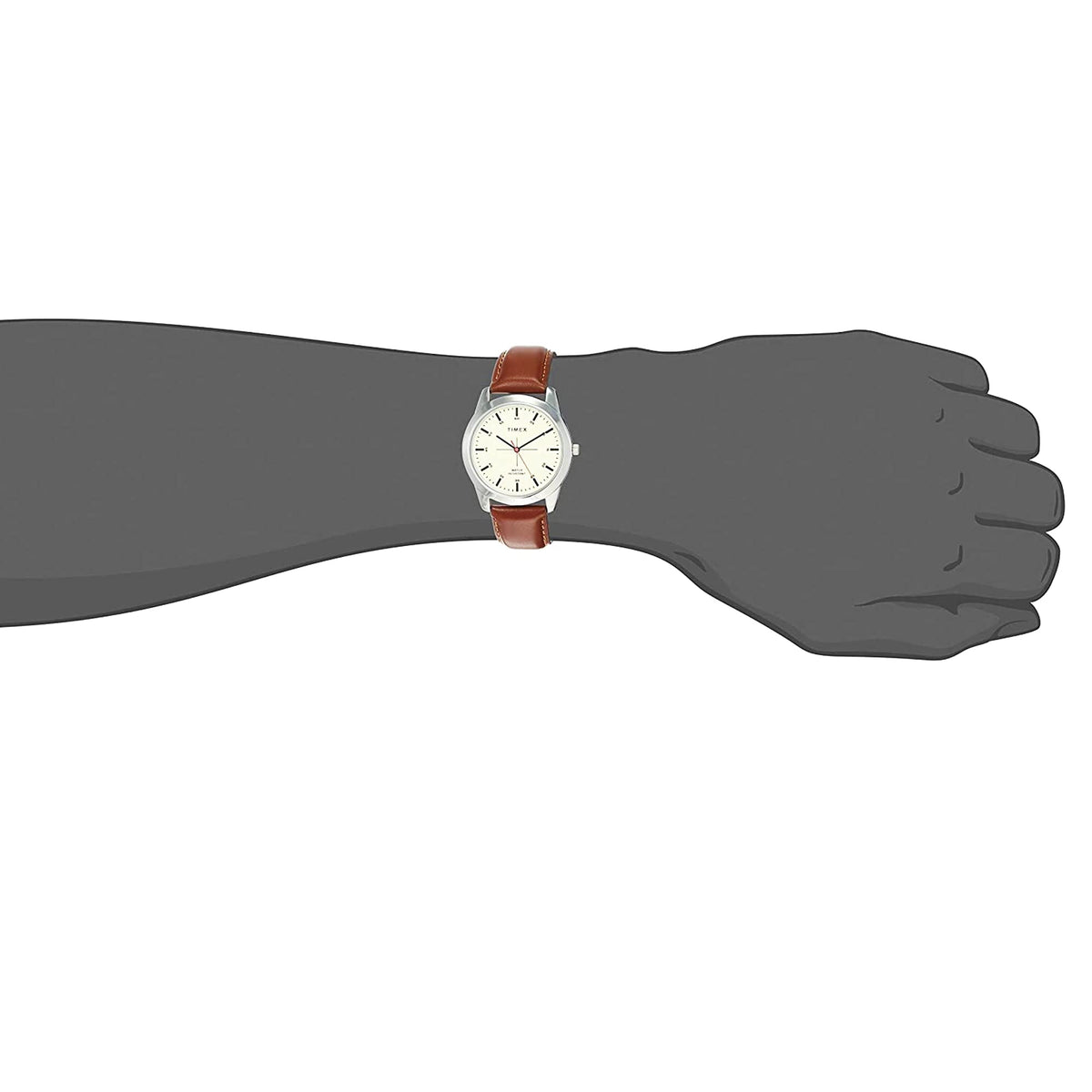 TIMEX Classics Analog Watch for Men with Round Dial & Water Resistant Man's Wrist Watches